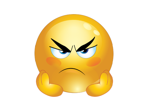 angry emoji